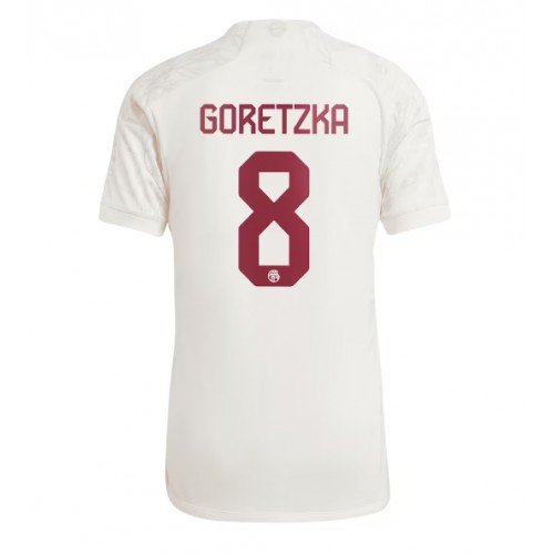 Muški Nogometni Dres Bayern Munich Leon Goretzka #8 Rezervni 2023-24 Kratak Rukav